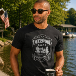 Vintage Deerwood Båthus T-Shirt