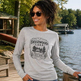 Vintage Deerwood båthus T Shirt