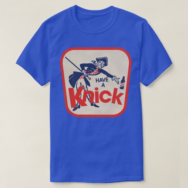 Vintage Defunct KNICKERBOCKER Beer T Shirt (Design framsida)
