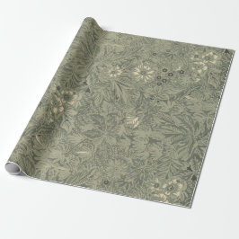 Vintage Dekorativ botanisk Mönster Presentpapper