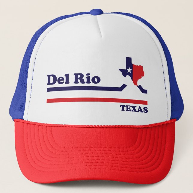 Vintage Del Rio Texas Keps (Framsida)
