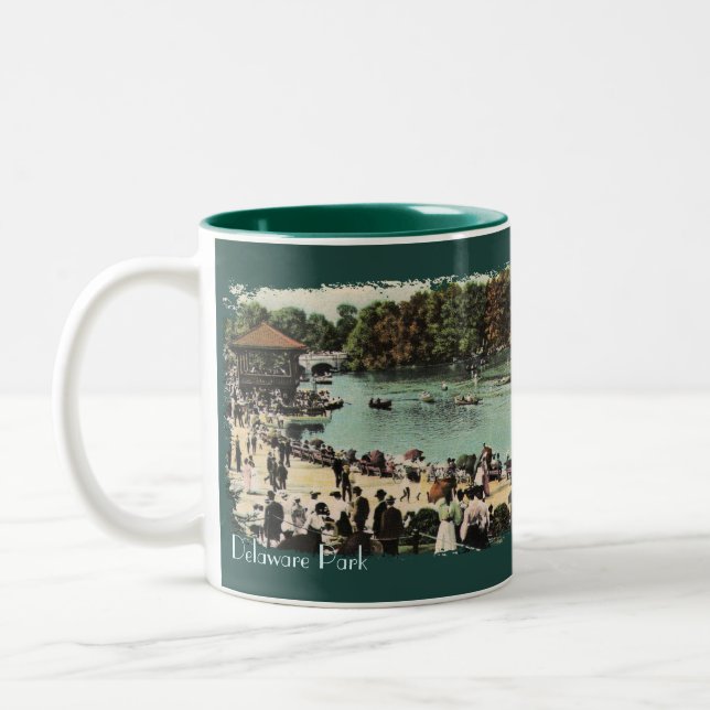 Vintage Delaware Park Coffee Mugg (Vänster)