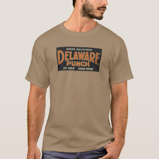 Vintage Delaware Punch Dryck Läcker Delaware Pu T Shirt