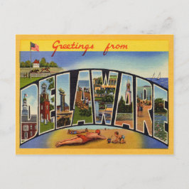 Vintage Delaware Vykort