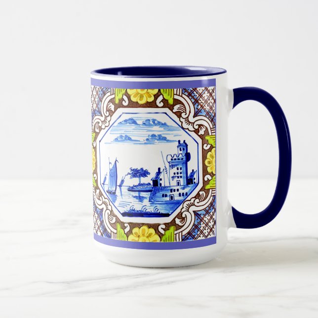 VINTAGE DELFT TID MUGG (Höger)