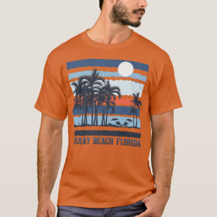 Vintage Delray Beach Florida Summer 80 s Beach Sou T Shirt