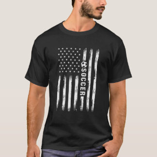 Vintage Den 4 juli Manar USA amerikanska Flagga B T Shirt