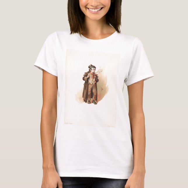 Vintage den sluga skojareOliver vridningen Tee Shirt (Framsida)