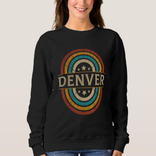 Vintage Denver City Pride Hem Colorado State 70s  T Shirt