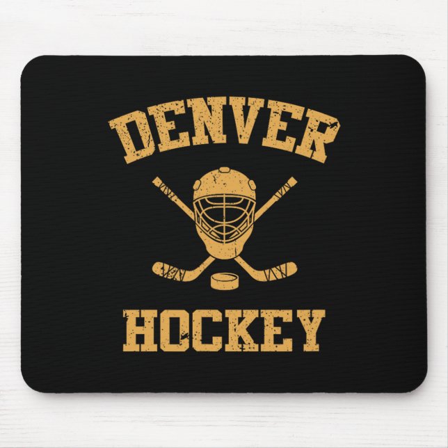 Vintage Denver Hockey  Musmatta (Framsidan)