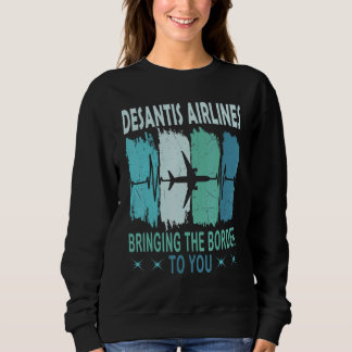 Vintage DeSantis Airlines Shirt Funny Retro Ron De T