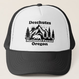 Vintage Deschutes nationalskog Oregon Keps