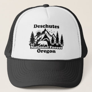 Vintage Deschutes nationalskog Oregon Keps