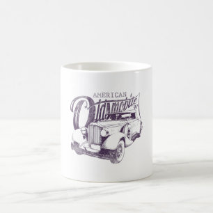 Vintage Design American Oldsmobile Kaffemugg