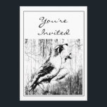 Vintage Design California Quail Party Inbjudan<br><div class="desc">Underbara inbjudan för födelsedag,  handjur i pension party,  far dag,  reklamfest,  manliga,  manliga,  manliga,  pension,  födelsedagar,  födelsedag,  födelsedag,  fars dag,  svart,  grått,  grått,  fars dag,  snyggt,  klassy,  framstående,  ,  sjaskig</div>