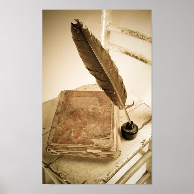 Vintage Desk Poster (Framsidan)