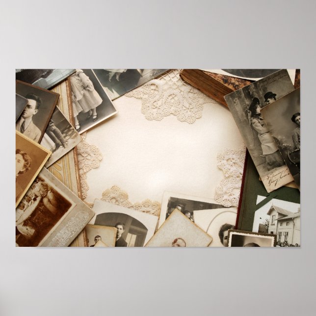 Vintage Desk Poster (Framsidan)