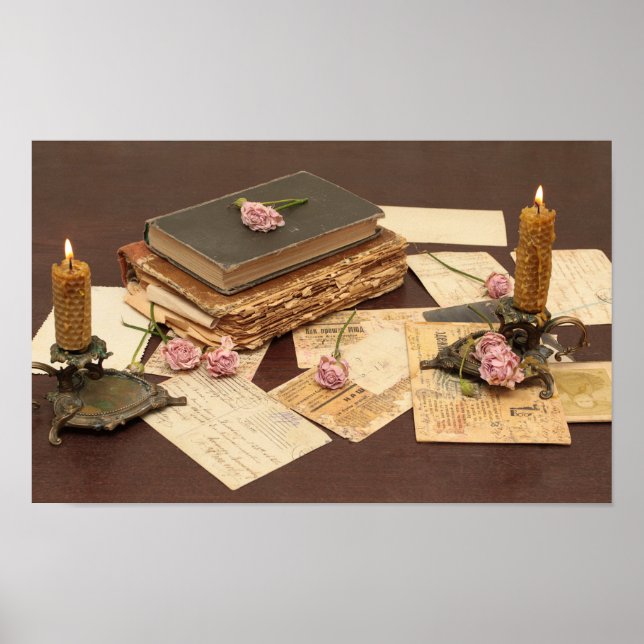 Vintage Desk Poster (Framsidan)