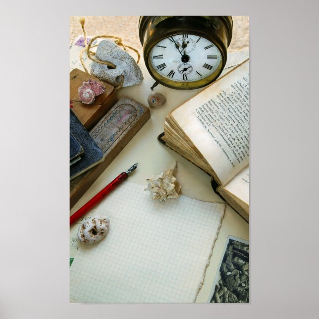 Vintage Desk Poster (Framsidan)