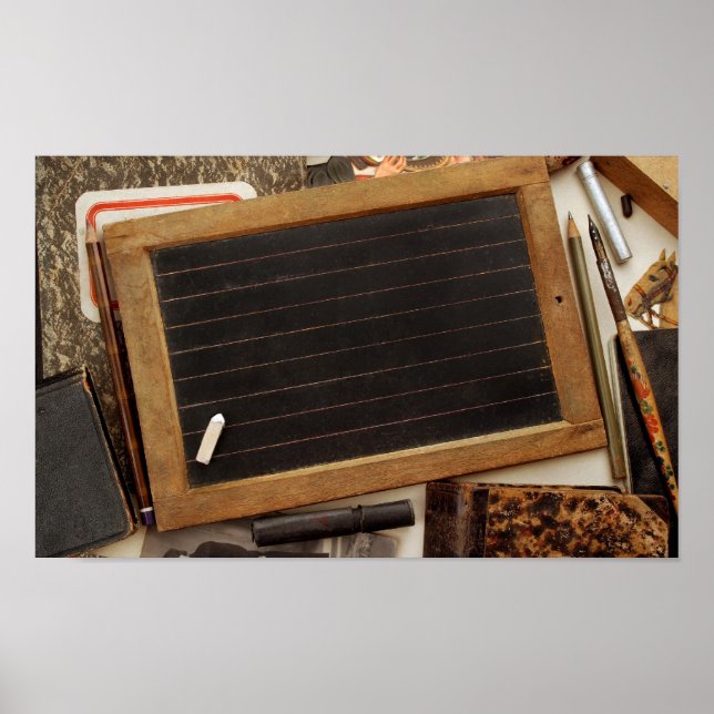 Vintage Desk Poster (Framsidan)