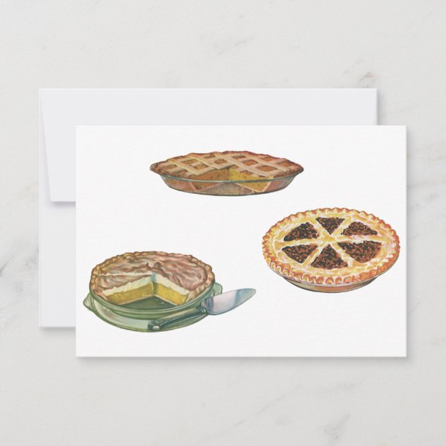 Vintage Desserts, Thanksgiving Paj, Pecan Pumpkin (Framsida)