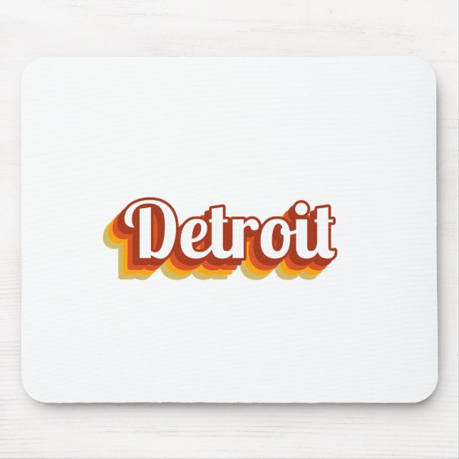 Vintage Detroit Musmatta (Framsidan)