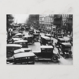 Vintage Detroit Traflow Vykort