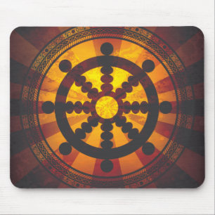 Vintage Dharma rullar trycket Musmatta