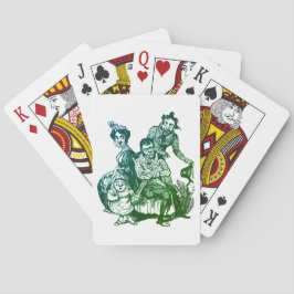 Vintage Dickens Villains Casinokort