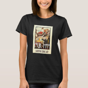 Vintage Din Mamma-membran Ironic Sarcastic Joke W T Shirt