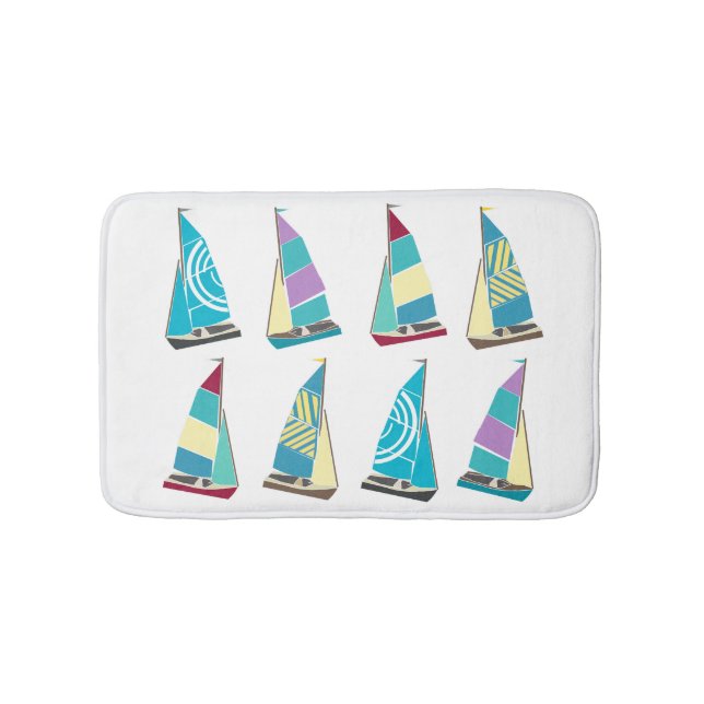 Vintage Dinghies Badrumsmatta (Framsidan)