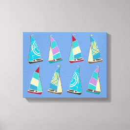 Vintage Dinghies Canvastryck