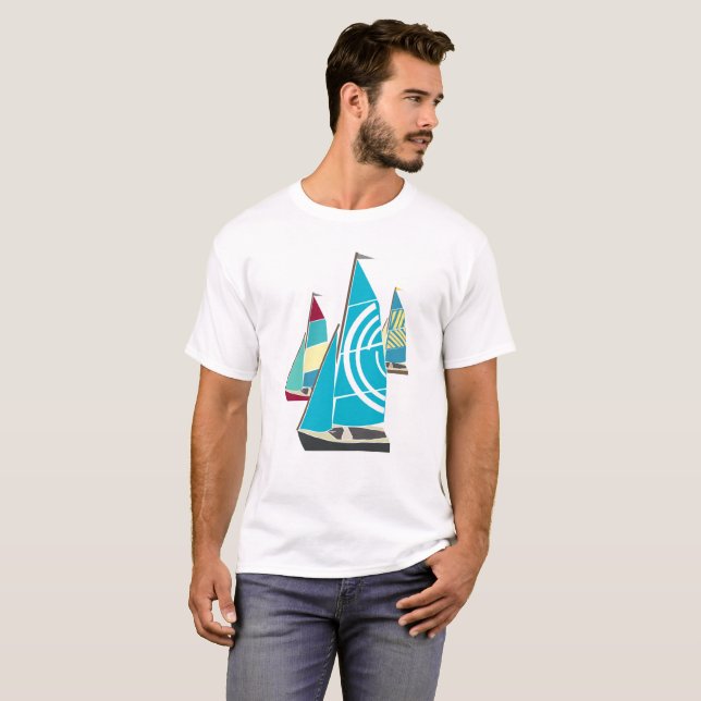 Vintage Dinghies T-shirt (Hel framsida)