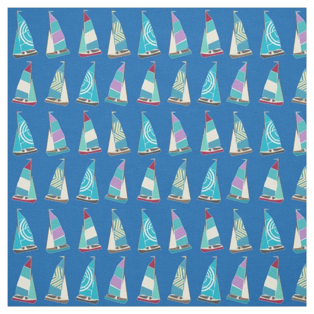 Vintage Dinghies Tyg (Provkarta)