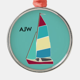 Vintage Dinghy Metall Ornament