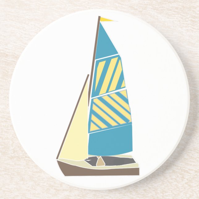 Vintage Dinghy Underlägg (Framsidan)
