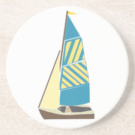 Vintage Dinghy Underlägg Sandsten