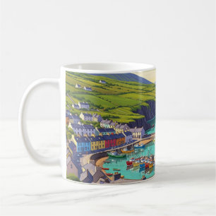 Vintage Dingle Ireland Travel Kaffemugg