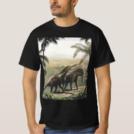Vintage dinosaurier, Amargasaurus med palmer Tröja