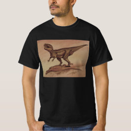 Vintage dinosaurier, köttätande Giganotosaurus Tee