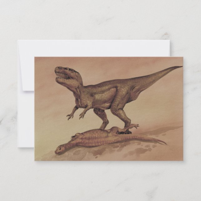 Vintage Dinosaurs, Carnivar Giganotosaurus (Framsida)