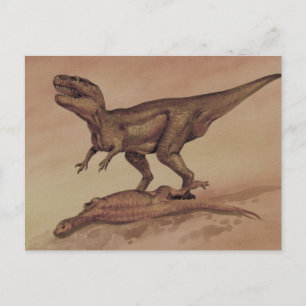 Vintage Dinosaurs, Carnivar Giganotosaurus Vykort