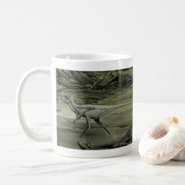 Vintage Dinosaurs, en retakant hypsilofodon Kaffemugg
