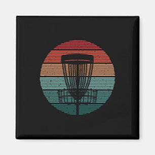 Vintage Disc Golf Frisbees Kvinnor Män Disc Golf Magnet