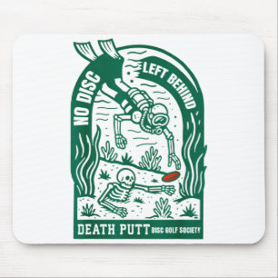 Vintage Discgolf Inga Diskar Lämnas Kvar Rolig Dis Musmatta