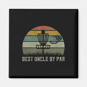 Vintage Discgolfskjorta, Fars dag-present, Frisbee Magnet