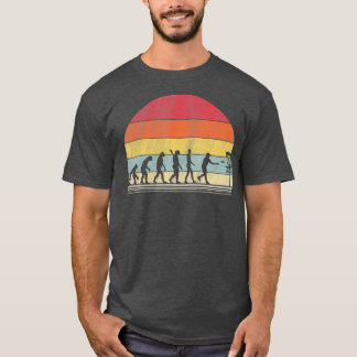 Vintage Disk Golf Gift Retro Evolution Disk T Shirt