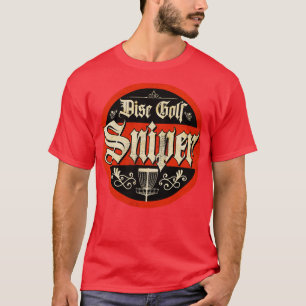 Vintage Disk Golf Sniper T Shirt