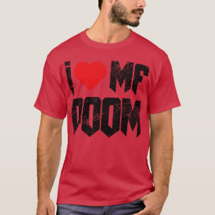 Vintage Disted I Kärlek Mf Doom T Shirt