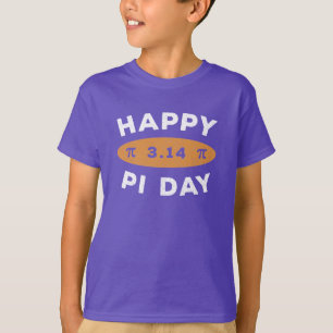 Vintage Distress 3,14 Lycklig Pi Day T Shirt